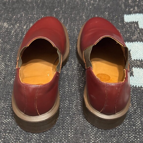 Dr. Martens Louis Gusset Slip-On Oxford Shoes, Oxblood, US M4/US L5/EU36/UK3 - Picture 7 of 16